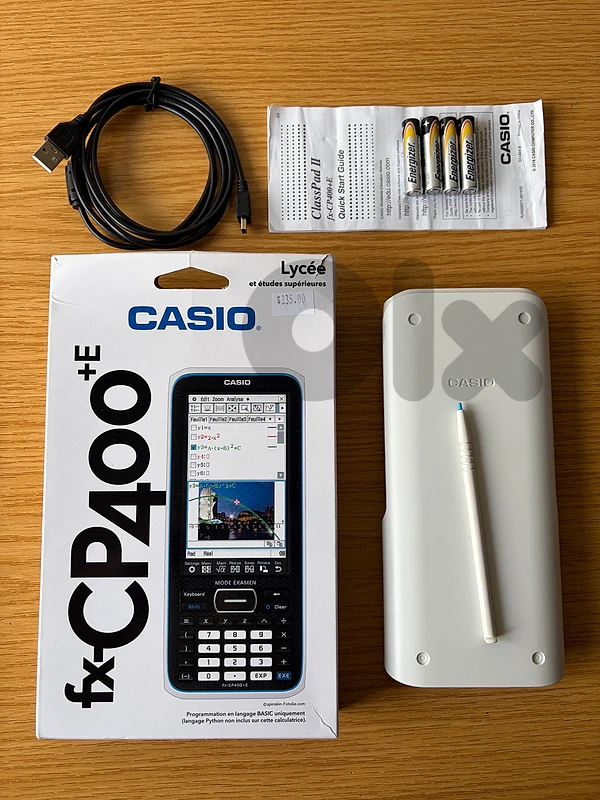 Casio ClassPad 2 fx-CP400+E (calculatrice programmable]