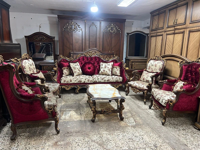 صالون خشب زان مستورد من مصر