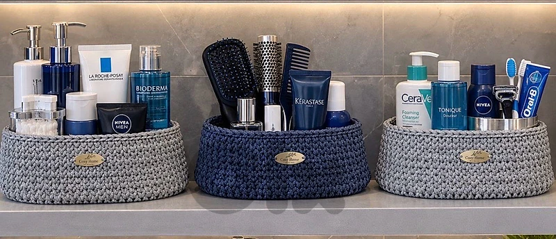 Handmade home baskets, storages and organizers