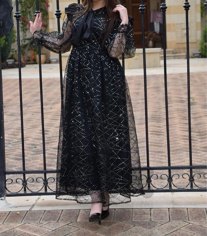 black dress