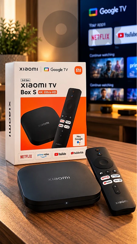 📺 Xiaomi TV Box S 3rd Gen | 4K Ultra HD