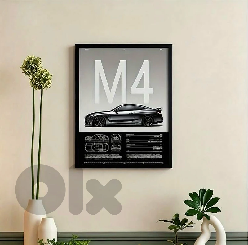 BMW M4 POSTER