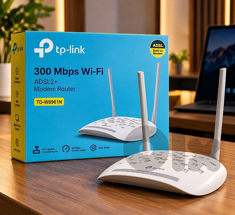 TP-Link  | 300Mbps ADSL2+ Modem Router Wifi