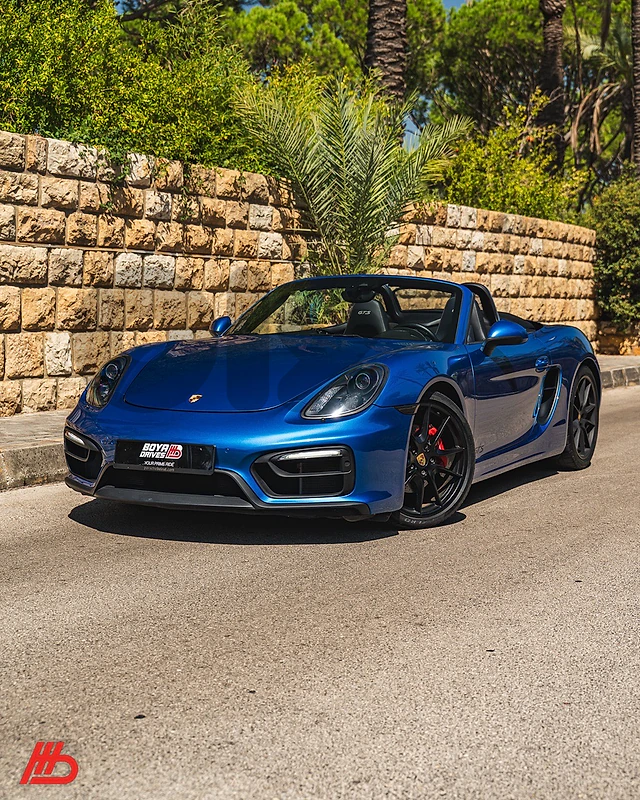 Porsche Boxster 2016 981 GTS