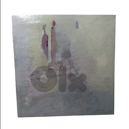 "Balade", original artwork acrylic abstract painting 100×100cm