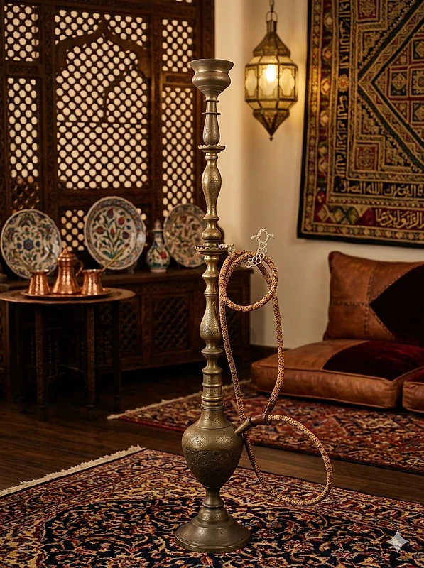 أرغيلة نحاس أنتيك حجم كبير كتير مرتبة وحلوة
السعر ١٠٠$