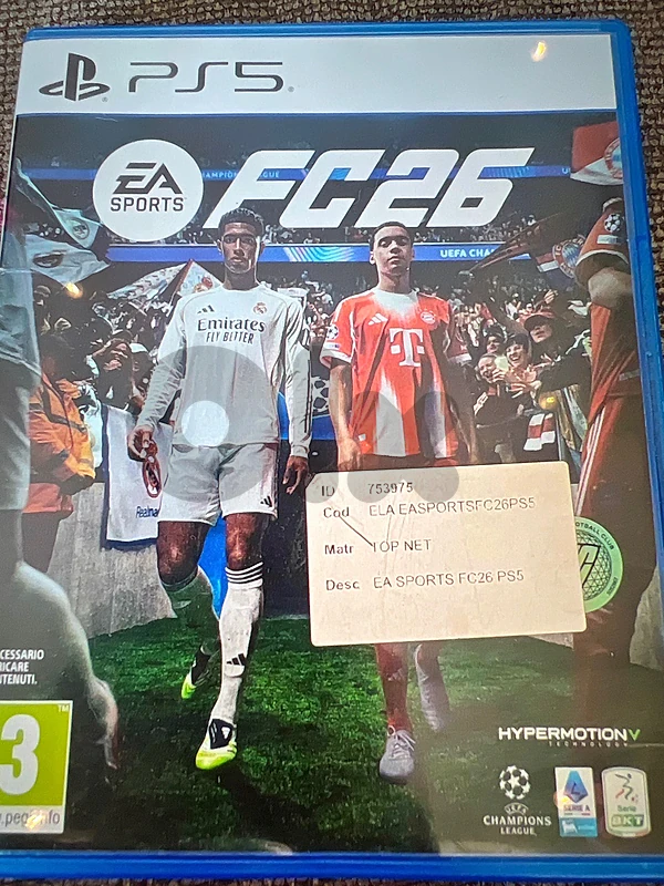 fc26 arabic edition open box never used