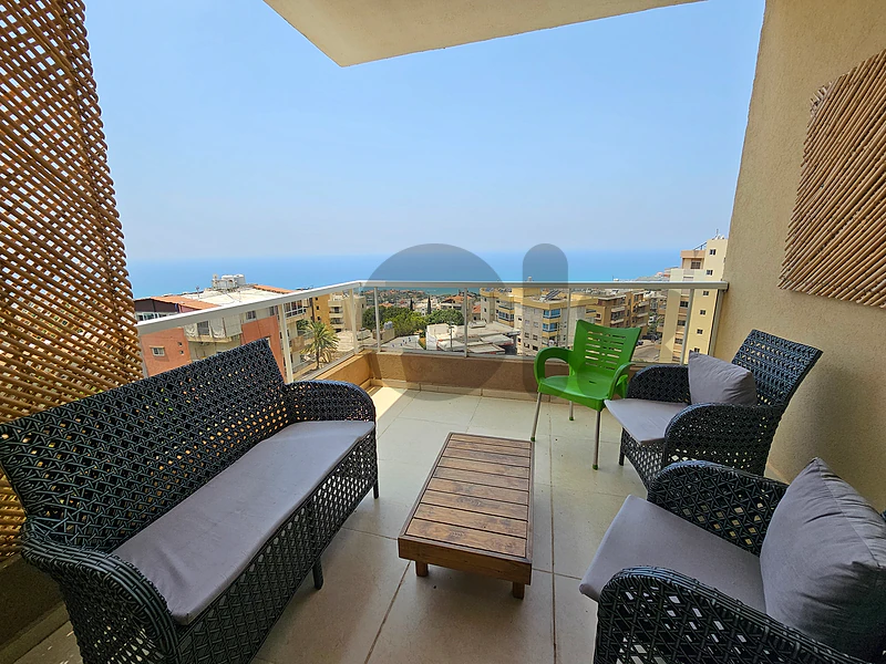 RWK310MT - Apartment for rent in blat Jbeil with sea view