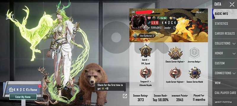 pubg mobile account