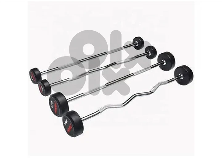 Life Fitness Set Barbell (10kg to 50kg)