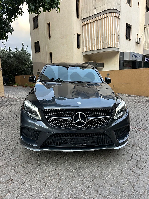 Mercedes GLE 450 coupe AMG-line NP 2016 gray on basket (clean carfax)