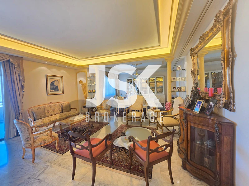 L22783 Hot-Deal! Spacious Apartment For Sale in A Calm Area in Hazmieh