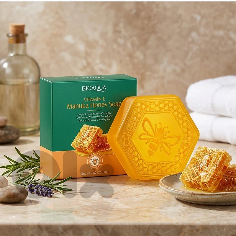 BIOAQUA Vitamin E Manuka Honey Soap