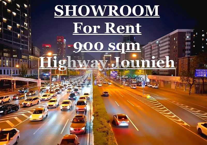 Exclusive Showroom For Rent Jounieh highway Sahel Alma Ghazir 900 sqm