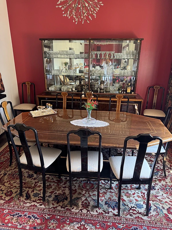 Italian- Laquered Full Dining set