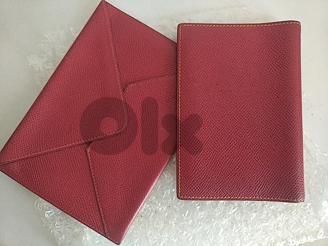 Vintage Hermès ​​envelope pouch + agenda note cover - Not Negotiable