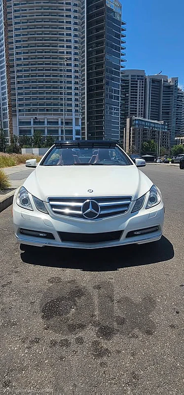 Mercedes E350 convertible 2013
