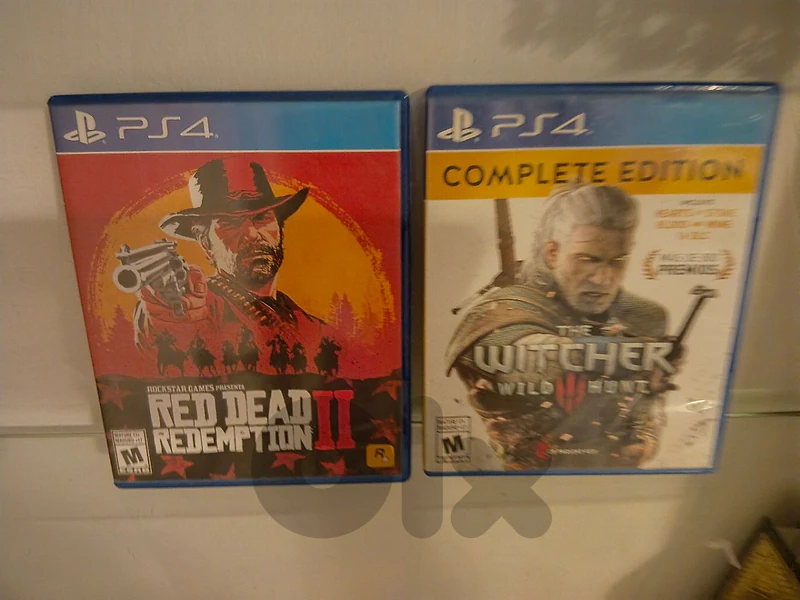 red dead redemption and the witcher
