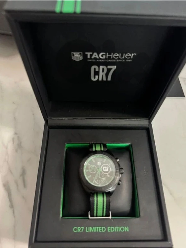 TAG HEUER Formula 1 CR7 Limited Edition Chronograph Watch 3000