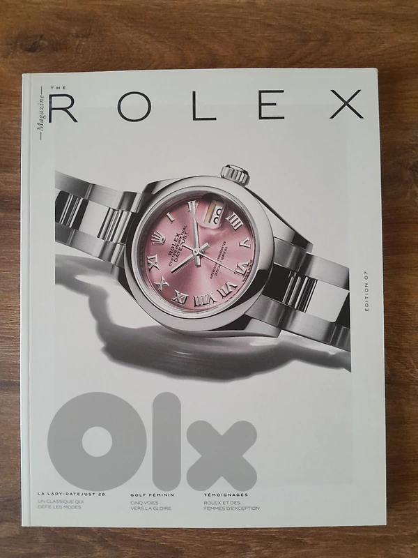 Rolex official magazine 2007 edition in mint condition