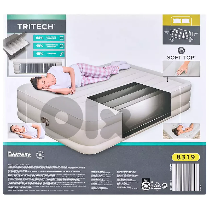 bestway tirtech queen air mattress