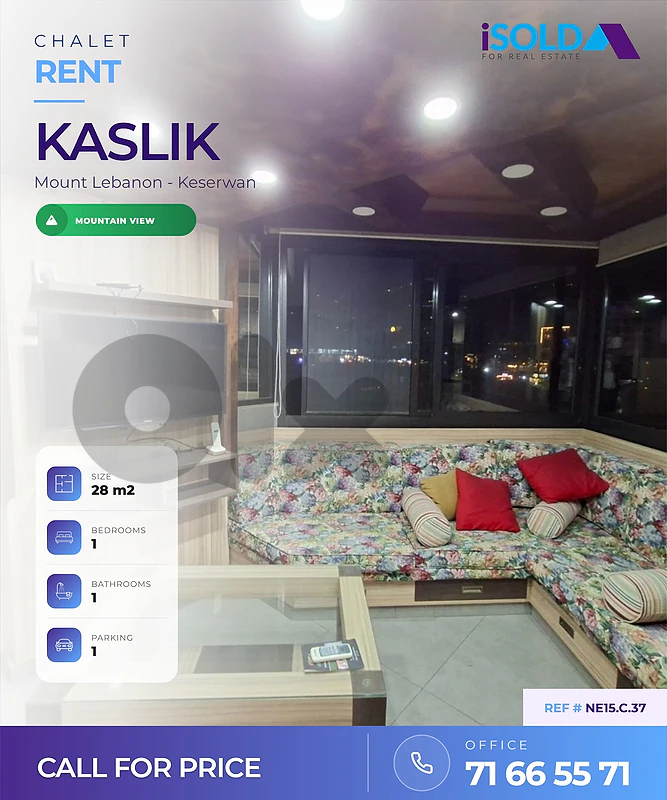 Chalet + Mountain View for Rent in Kaslik - شاليه للاجار في كسليك Chalet + Mountain View for Rent in Kaslik - شاليه للاجار في كسليك
