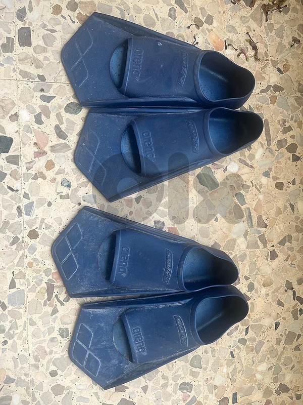 Arena Powerfin Swim Training Fins - Two Sizes (EU 39-40 & EU 41-42)