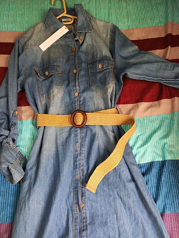 New Denim Dress – Size S