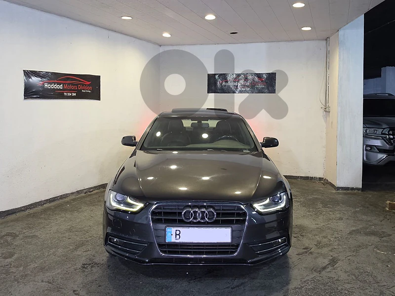 2014 Audi A4 1.8T Grey/Brown Leather Sunroof Company Source 1 Owner