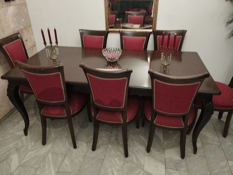 طاولة سفرة ٨ كراسي