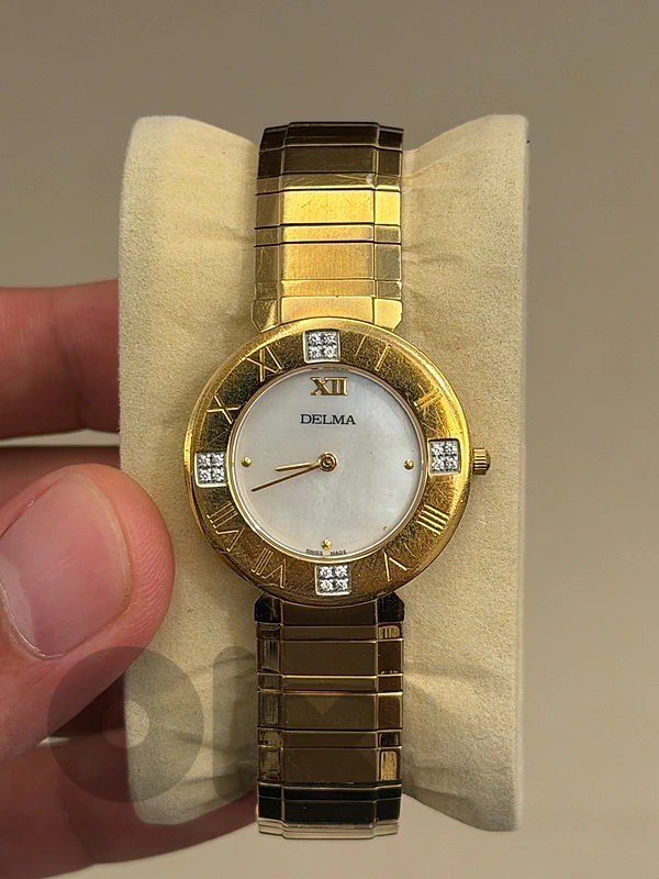 Delma vintage swiss made watch for sale