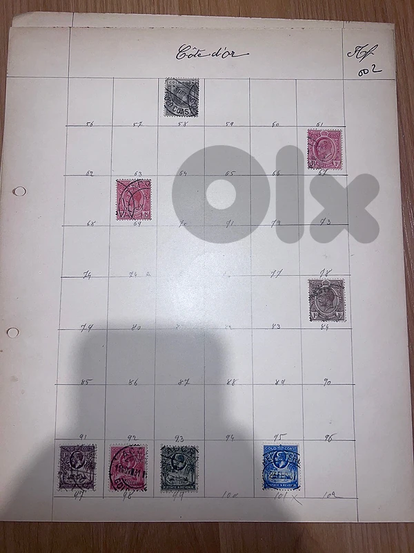 Côte d’or stamps