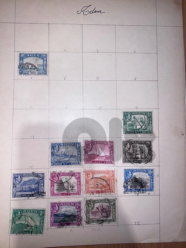 Aden Stamps