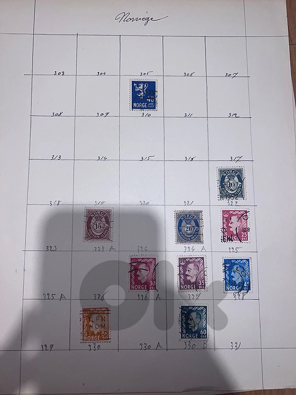 Norway stamps