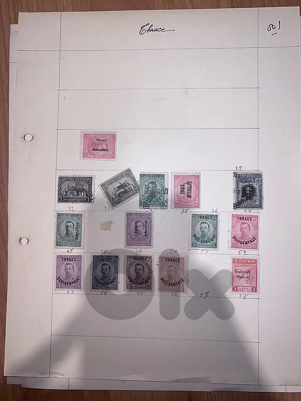 Chrace stamps