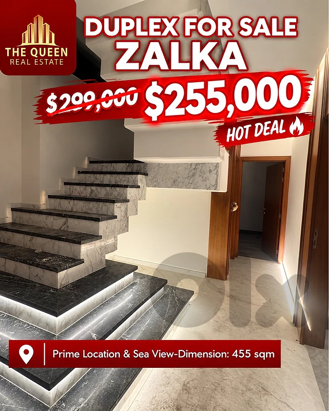 duplex zalka sea biew for sale