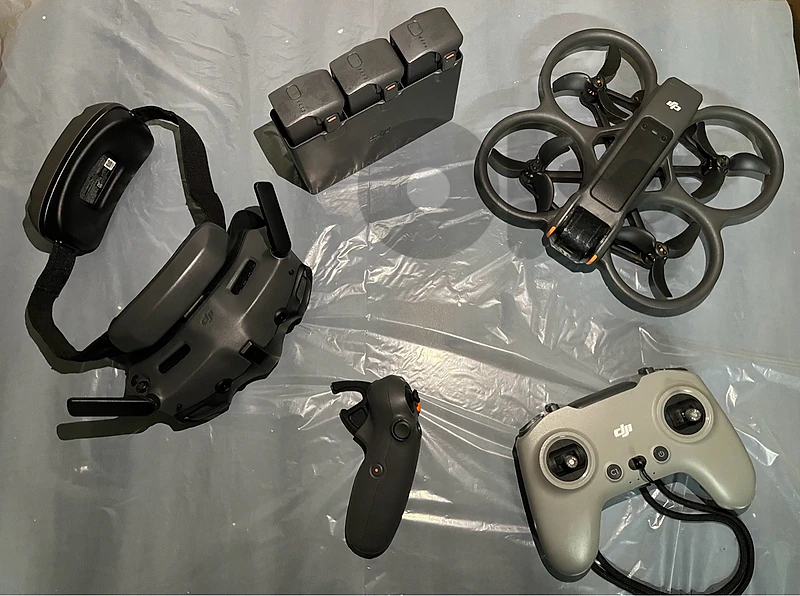 avata 2 combo used as new with rc controller