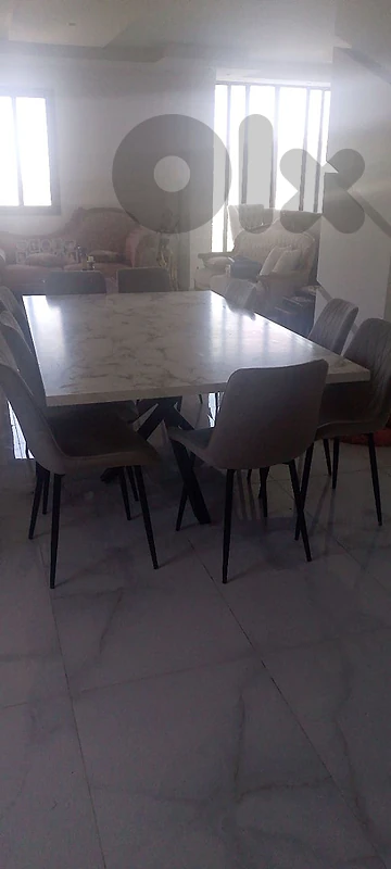 Dining table with chairs