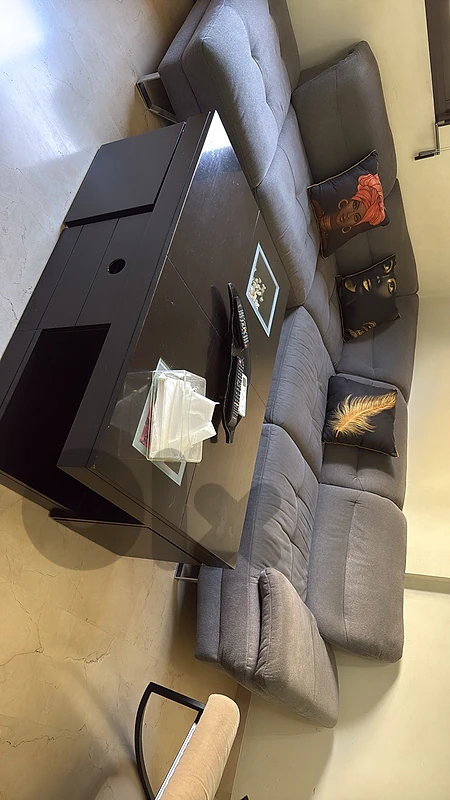 sofa made in italy in good conditions with table