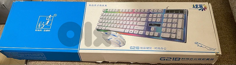 G21B RGB Gaming keyboard & mouse set