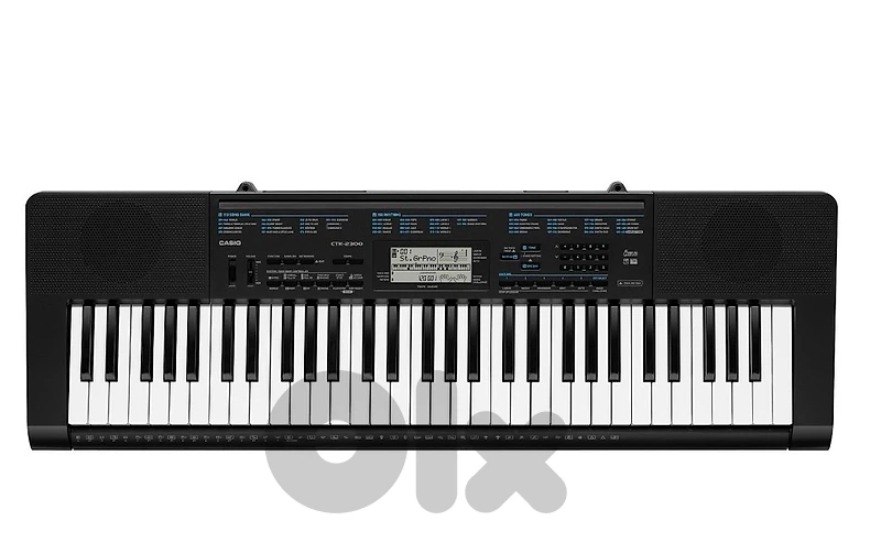 casio keyboard with stand and pedal and keyboard bag