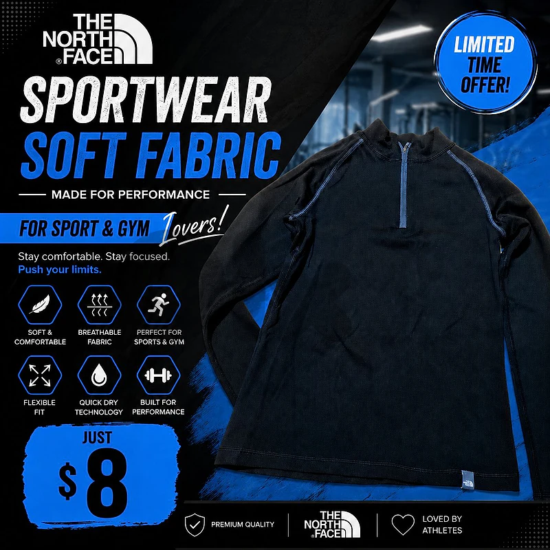 The North Face sportswear