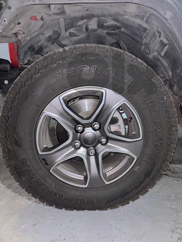 Wrangler oem Tires & Rims 17 inch