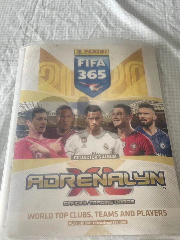 Panini Adrenalyn XL FIFA 365 Collection 2018–2024 – 254 Cards + Binder