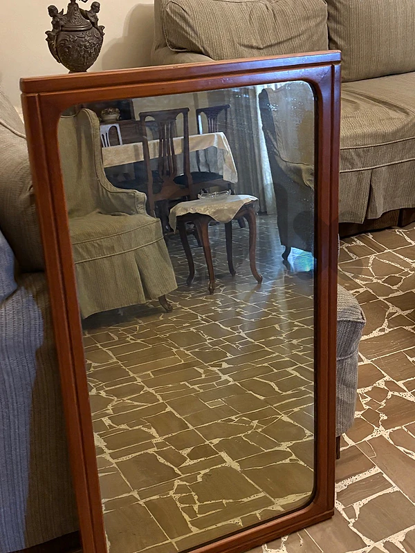 mirror wooden مراية خشب