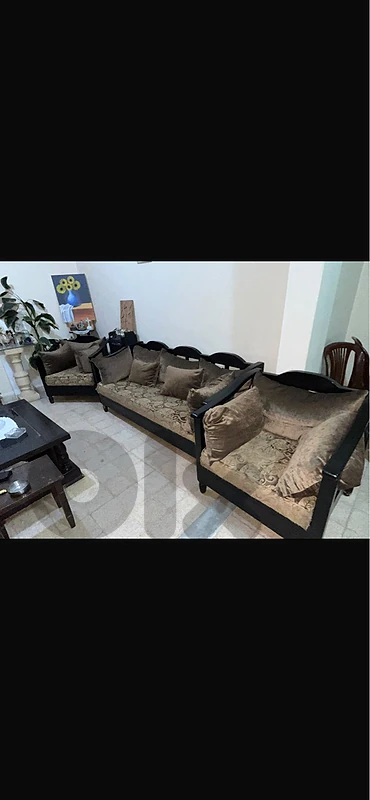 Wooden sofas