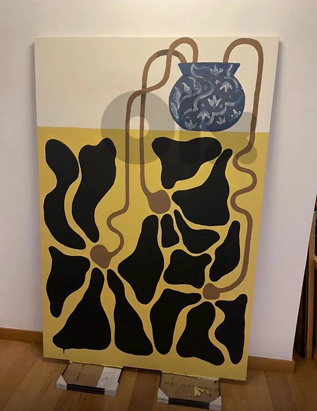 art deco painting