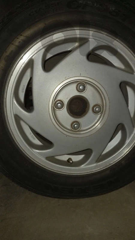 15" Alloy Rims (4x114.3) + Nexen Tires 2023 — Hyundai OEM 15" Alloy Rims (4x114.3) + Nexen Tires 2023 — Hyundai OEM