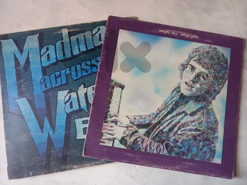 Elton john vinyl collection