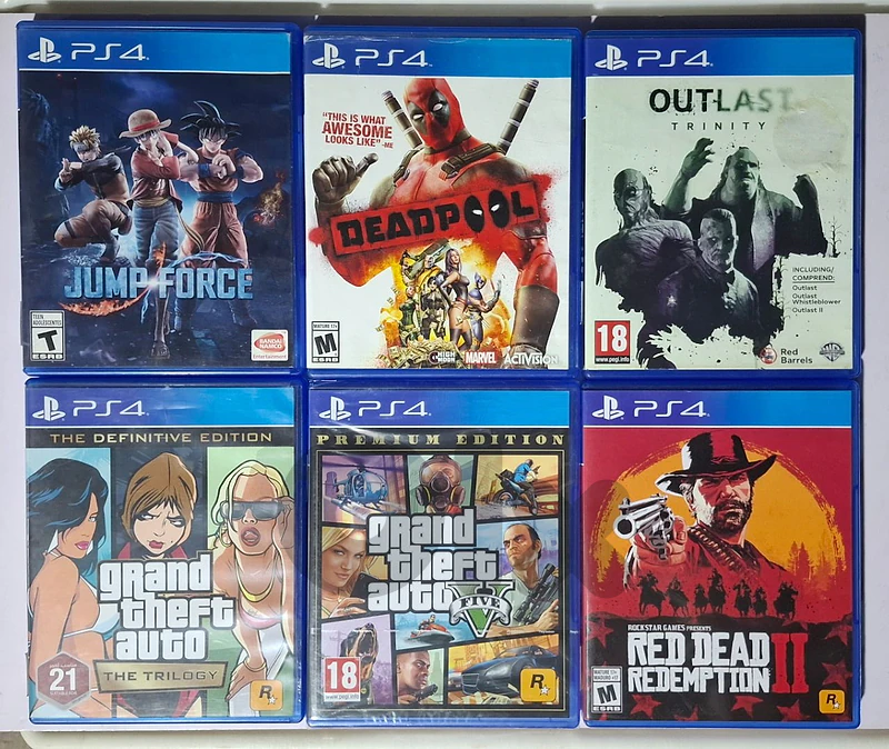 Used PS4/PS5 games. check description for more information